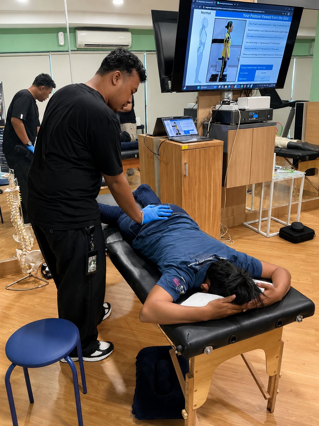Physiotherapy-based treatment support for wellness collaboration