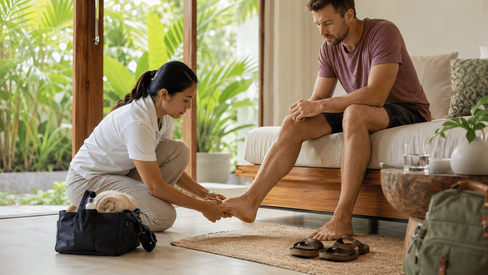 Ankle Sprain in Bali: Traveler Recovery Guide article image for physiotherapy Bali